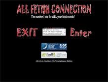 Tablet Screenshot of allfetishconnection.com